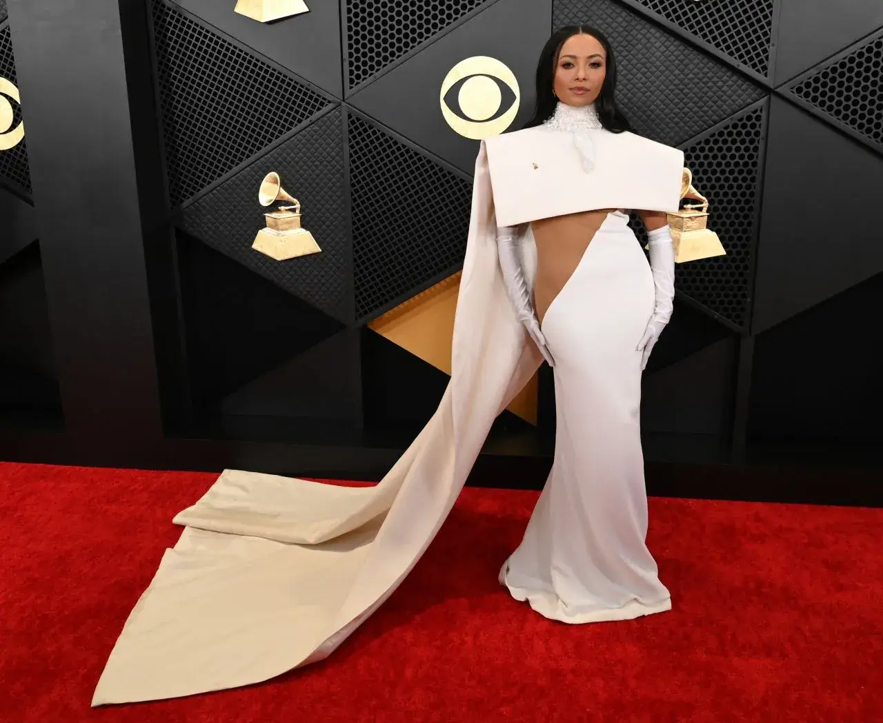 Kat Graham Stills at 2024 GRAMMY Awards in Los Angeles